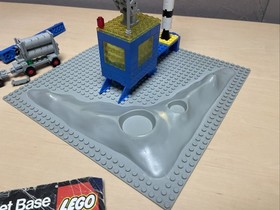 LEGO 483 Alpha-1 Rocket Base, Manual And parts Only.