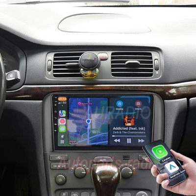 For Volvo S80 2004-2008 Android 15 Carplay Car Stereo Radio GPS Navi HeadUnit