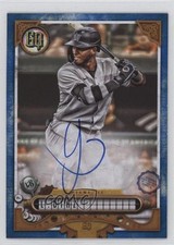 2022 Topps Gypsy Queen Gypsy Queen Indigo 98/150 Lewin Diaz #GQA-LD Auto 14mw