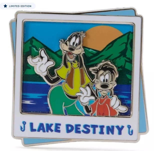 Goofy and Max Pin – Lake Destiny – A Goofy Movie – Disney Destinations PRESALE