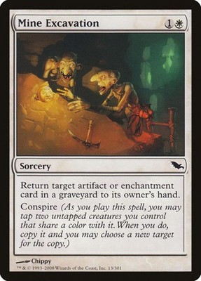 Mine Excavation (Shadowmoor 13) - Common Magic: The Gathering Card