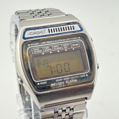 時計 CASIO MELODY ALARM H104 CASIO H104 Melody Alarm ヴィンテージ - メルカリ