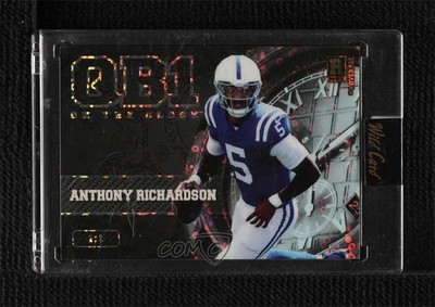 2023 Wild Card QB1 On the Clock Web Exclusive 1/1 Anthony Richardson s5q