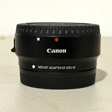 Canon EF-EOS M Mount Adapter Canon EF to EOS M Twist-On w/ Body Rear Caps
