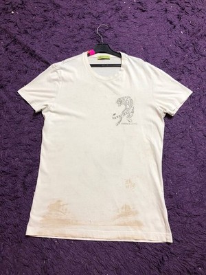 Versace Jeans Couture T-Shirt HERREN WMNS Unisex Distressed Faded Crashed 90s