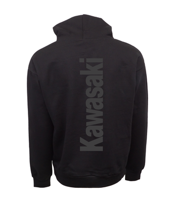 #ad KAWASAKI BLACK GRAPHIC HOODIE $29.99