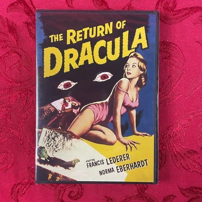 RETURN OF DRACULA (DVD) Olive Films, Francis Lederer, Norma Eberhardt, OOP