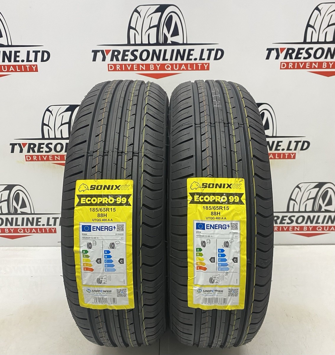 4 X 185 65 15 SONIX 185/65R15 88H M+S BRAND NEW PERFORMANCE TYRES