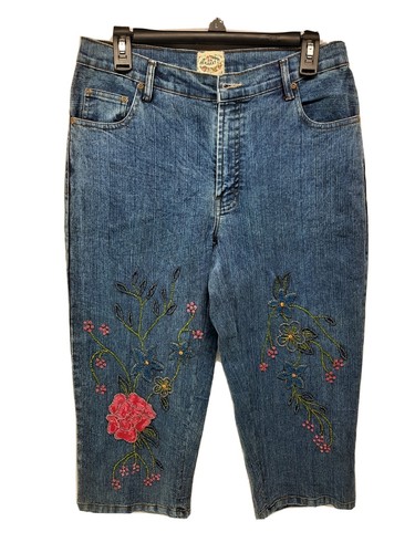 24 KARAT Women's Size 10 Blue Jeans 