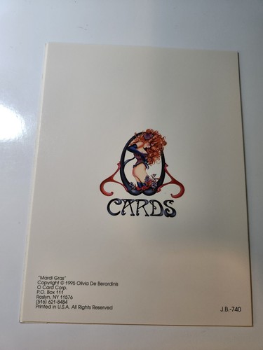 Olivia De Berardinis Greeting Cards 70s-90s Pin-Up Pick your card Now $5 Each - Picture 245 of 315
