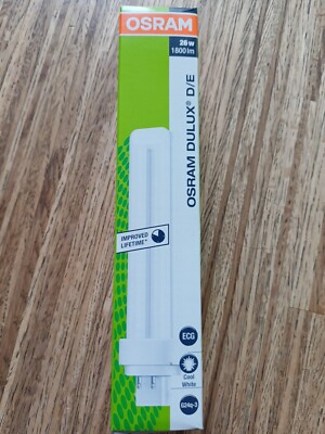 OSRAM DULUX D/E 26 W/840 LUMILUX Cool White G24q-3
