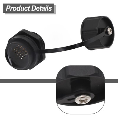 IP67IP68 wasserdichte Ethernet-Buchse Adapter für zuverlässiges Signal