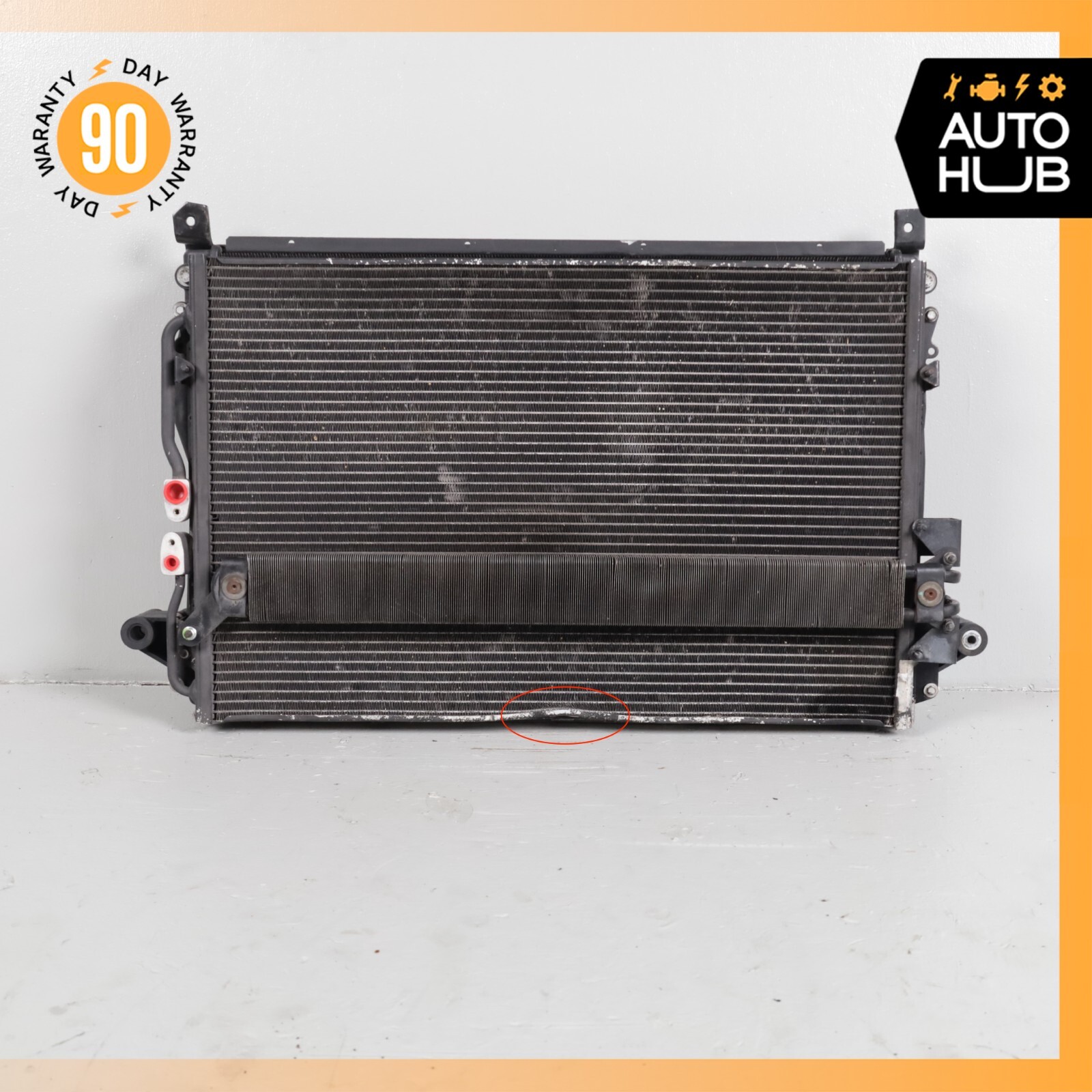 Maserati Quattroporte M139 4.2L Water Cooling Radiator A/C Condenser OEM 75k