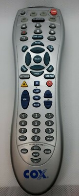 COX RC1675603/03 Cable Box TV  Remote Control