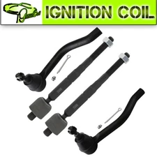 Steering Front Inner Outer Tie Rod Ends 4x For 13-19 Nissan Altima Maxima Sedan