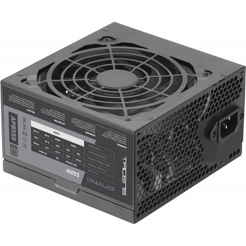 ATX PC Voeding 550W - 80Plus Bronze, 85% Efficiëntie, SMD & DC-DC