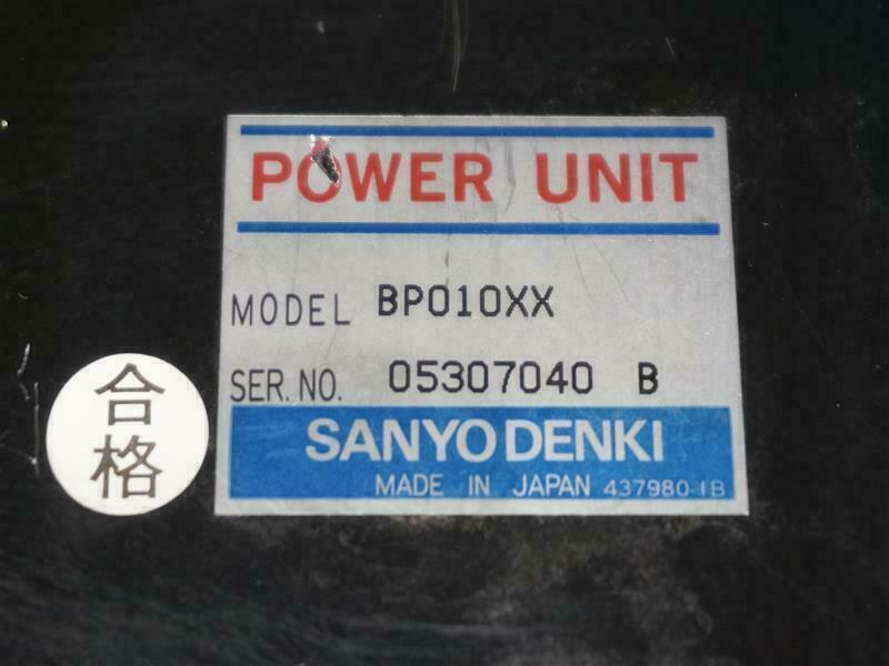 Sanyo Denki BP010XX Power Unit | eBay