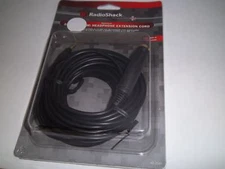RADIO SHACK  42-2561  20-FT (6.09M) SHIELDED HEADPHONE EXTENSION CORD 