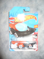 2020 Hot Wheels - HW Rescue - Sky Boat - Black/Orange - 9/10 #230