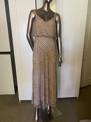 adrianna papell beige dress Adrianna Papell AP1E209926 main image 1