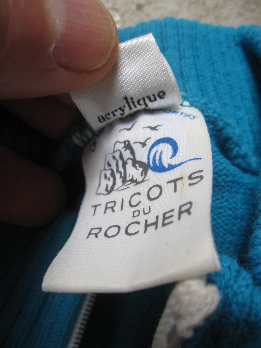 Maillot Cycliste vintage Gan Assurances Tricots du rocher