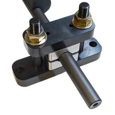 GUNSMITH GRADE HIGH-TORQUE STEEL BARREL VISE WITH ALUMINIM INSERTS MADE IN USA