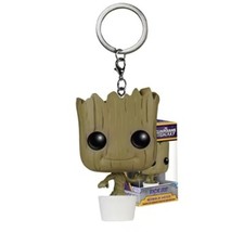 Pop Pocket Llavero Marvel Avengers Dancing Groot / Guardianes De La Galaxia