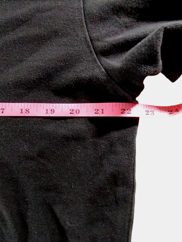 Men's Ralph Lauren Polo Black Solid Short Sleeve Collar Shirt Size Large - Picture 4 of 9