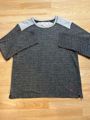 Sudadera Para Hombre Tommy Bahama Mezcla De Algodón Suera MAnga Larga Talla XL