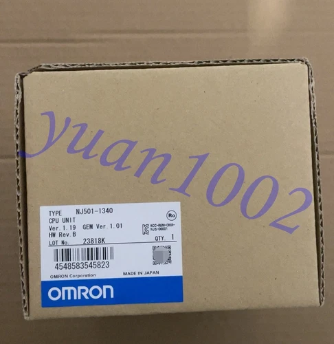 1PCS NEW Omron NJ501-1340 Controller unit Fast FedEx or DHL Welcome to negotiate