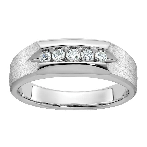 White Gold Diamond Jewelry for Men