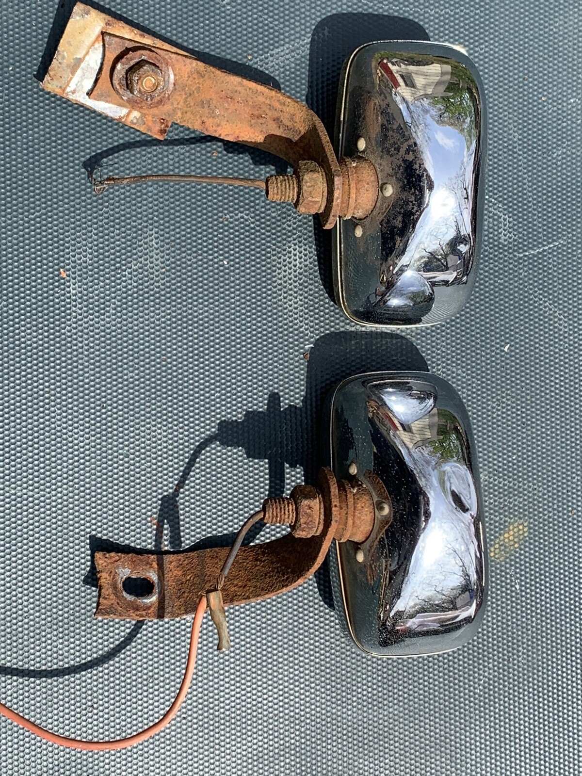Vintage Hella Fog Lights Back Up VW, Mercedes, Porsche, Hella TR2 Pair SAE R66 eBay