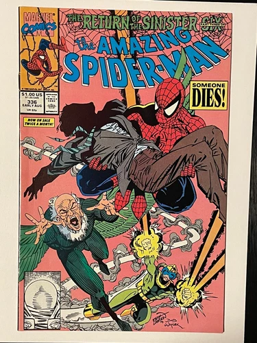 Amazing Spider-Man #336 (1990) Erik Larsen VF