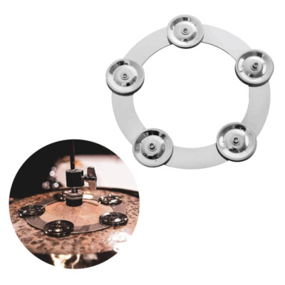 Drum Cymbals Hi Hat Tambourine Drum Set Drum Steel Bells Percussion Instrum^$r