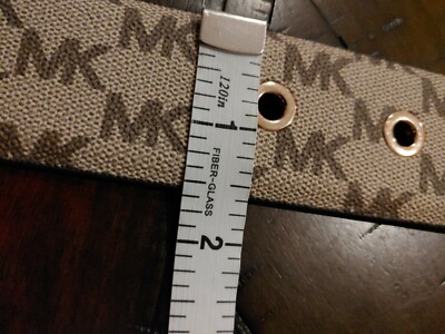 Michael Kors Womens Jean MK
Logo Buckle XL Belt Print Cream
Beige / Tan Gold Michael Kors Womens Jean MK Logo Buckle XL Belt Print Cream  main image 4