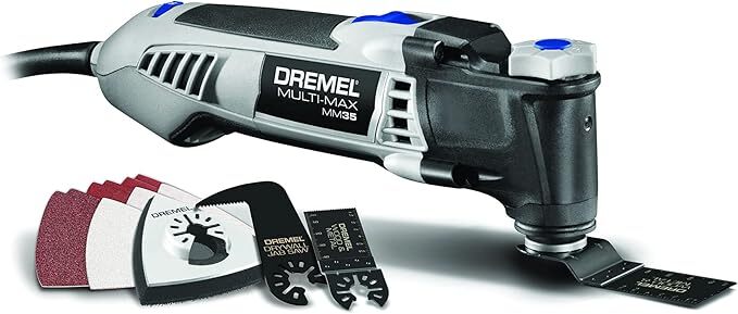 Набор осциллирующих инструментов Dremel Multi-Max мощностью 35 А 12 принадлежностей MM35-01 -ЧЕРНЫЙ 10690₽