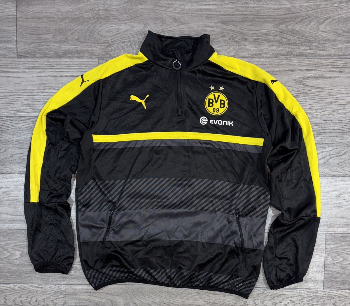 Puma Borussia Dortmund BvB 2016 2017 FOOTBALL SOCCER TRAINING TOP