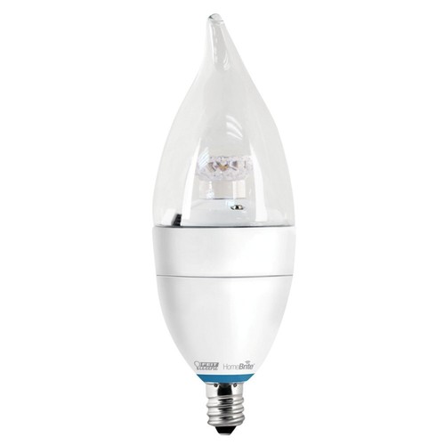 2 x Feit Electric CFC/300/LED/HBR 40W Equivalent (3000K) B10 Dimmable Bluetooth - Picture 4 of 5