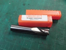 Micro 100 3/8" Carbide End Mill 3 Flute 5/8 LOC 2.0" OAL
