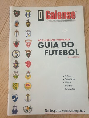 Magazine O Gaiense Guide of football 2017/18 Portugal