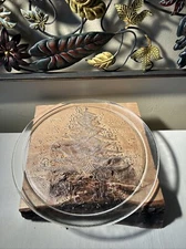 Duralex Les Verreries De Saint Gobain 13” Glass Christmas Platter