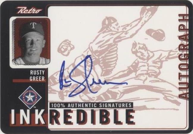 1999 Upper Deck Retro - Rusty Greer #RG - 1 of 1