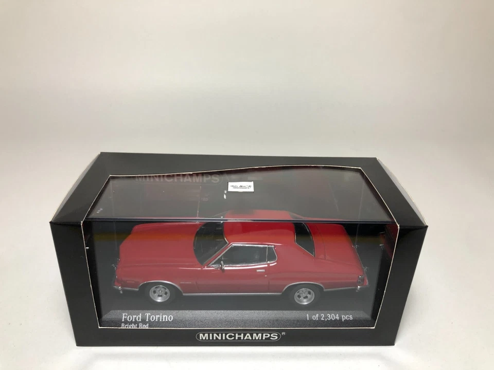 1/43 minichamps Ford Torino 1976 rosso - Immagine 2 di 4