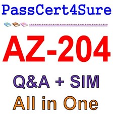 Best Exam Practice Material for AZ-204 Exam Q A SIM