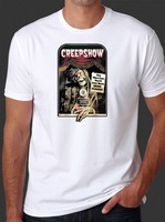 Creepshow Classic Cult Horror Comedy 80s Movie White T-shirt Creepshow Classic Cult Horror Comedy 80s Movie White T-shirt