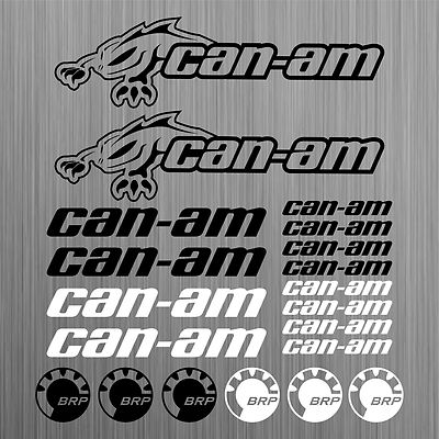 Für can-am canam BRP aufkleber sticker quad ATV 20 Stücke Pieces