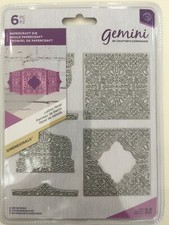 Crafters Companion - Gemini Treasure Box Dimensional Dies - LATTICE PANEL