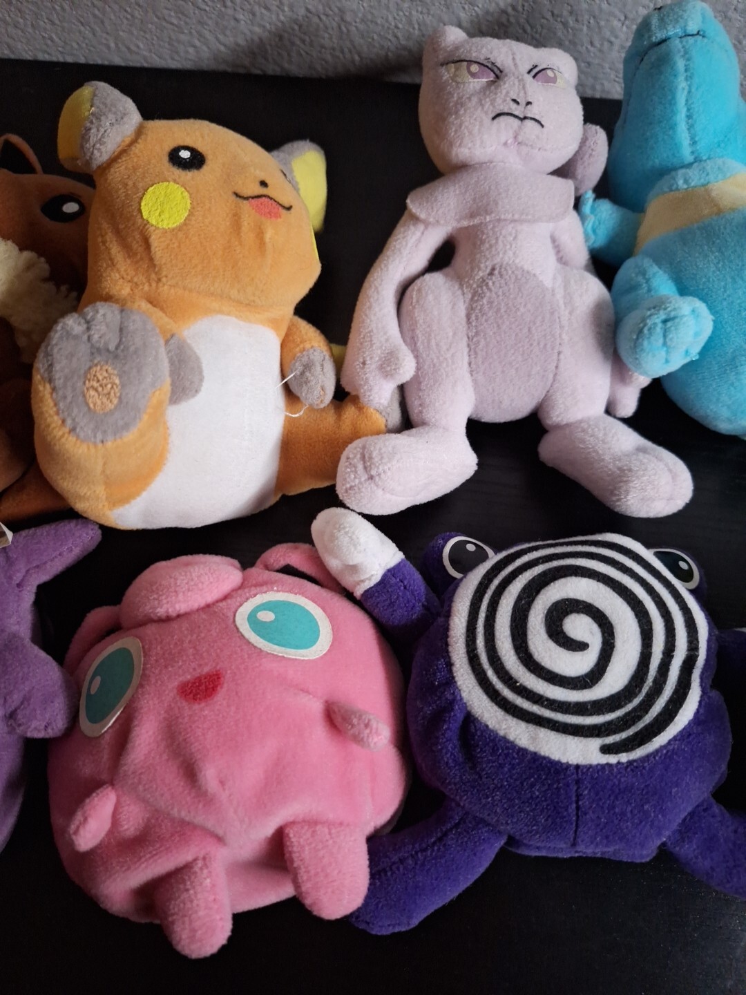 Lot of 13 Vintage Pokemon Plush and Beanie Baby Toys Gengar Charizard Snorlax