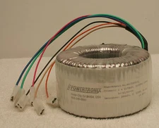 Powertronix AA-72676-E 355VA Toroidal Power Transformer 2x117v Primary *NEW*
