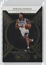 2024-25 Panini Noir Rookie Association Edition Gold /10 Rob Dillingham #168 1r8v